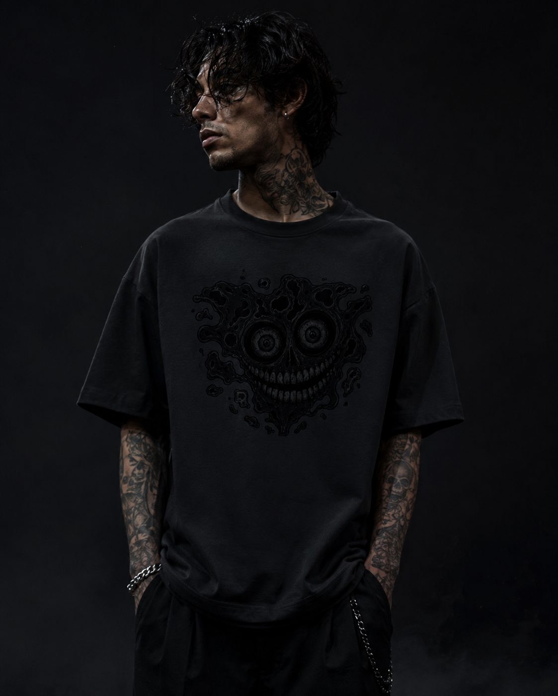 DARK MATTER FACE TEE